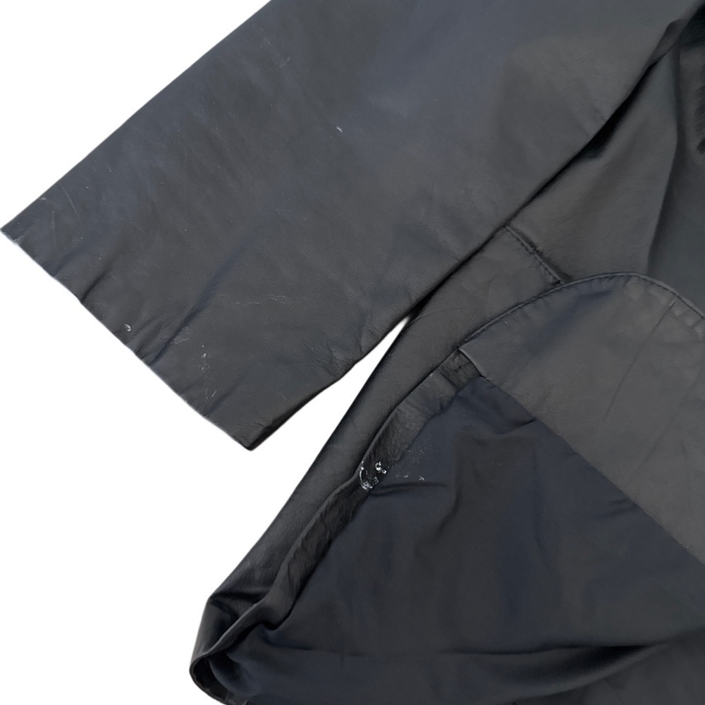 “Leathers by Tibor” Vintage Genuine Leather Black Jacket Size 12 - Picture 8 of 10
